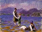 Lake Bathers 1920 By William Glackens
