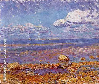 Wickford Low Tide 1908 By William Glackens