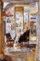 Skeleton Looking at Chinoiseries 1910 By James Ensor