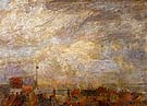 Rooftops of Ostend 1884 By James Ensor