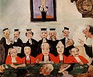 The Wise Judges 1891 By James Ensor