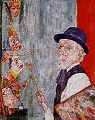 Self Portrait with Masks 1937 By James Ensor