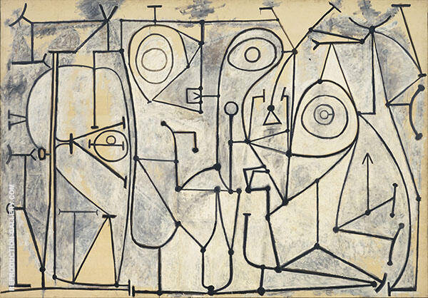 The Kitchen 1948 by Pablo Picasso | Oil Painting Reproduction