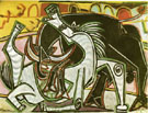 Bullfight Corrida 1934 By Pablo Picasso
