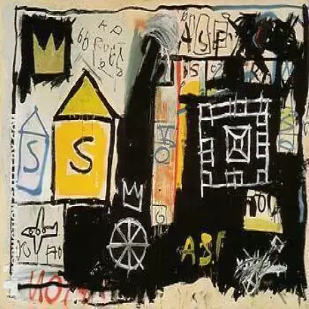 Untitled 1981 A By Jean-Michel-Basquiat