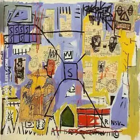 Untitled 1981 C By Jean-Michel-Basquiat