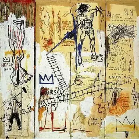 Leonardo da Vinci s Greatest Hits 1982 By Jean-Michel-Basquiat