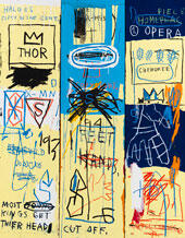 Charles the First 1982 By Jean Michel Basquiat