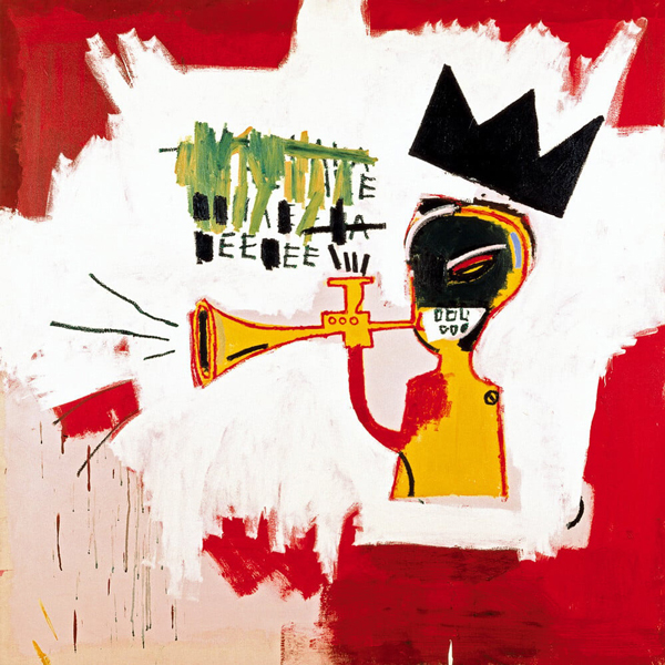 Trumpet 1984 by Jean Michel Basquiat | Oil Painting Reproduction