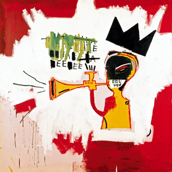 Trumpet 1984 By Jean Michel Basquiat