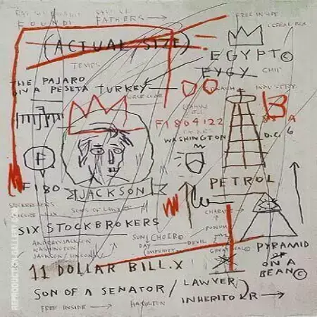 Untitled Jackson 1982 By Jean-Michel-Basquiat