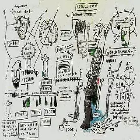 Titian By Jean Michel Basquiat