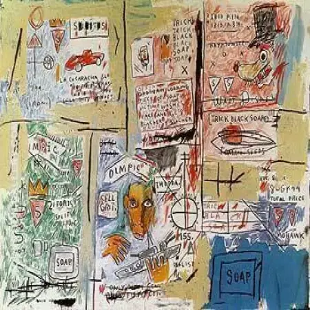 Olympic By Jean-Michel-Basquiat
