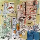 Olympic By Jean Michel Basquiat