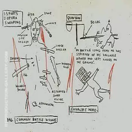 Mace By Jean Michel Basquiat