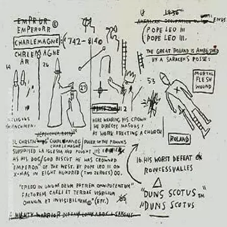 Bishop By Jean Michel Basquiat