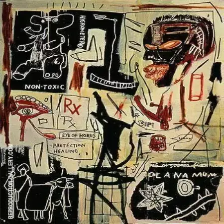 Melting Point of Ice 1984 By Jean-Michel-Basquiat