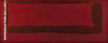 Red on Maroon 1959 Section 5 By Mark Rothko (Inspired By)
