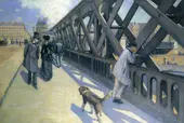 The Pont de L'Europe 1876 By Gustave Caillebotte
