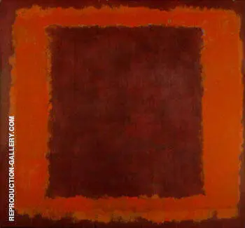 Sketch for Seagram Mural No 6 1959 By Mark Rothko (Inspired By)