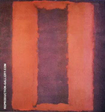 Untitled Seagram Mural Sketch 1958 By Mark Rothko (Inspired By)