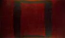 Seagram Mural Section 3 Black on Maroon By Mark Rothko (Inspired By)