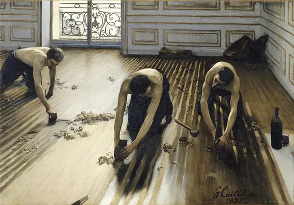 The Floor Scrapers 1875 By Gustave Caillebotte