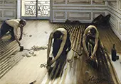 The Floor Scrapers 1875 By Gustave Caillebotte