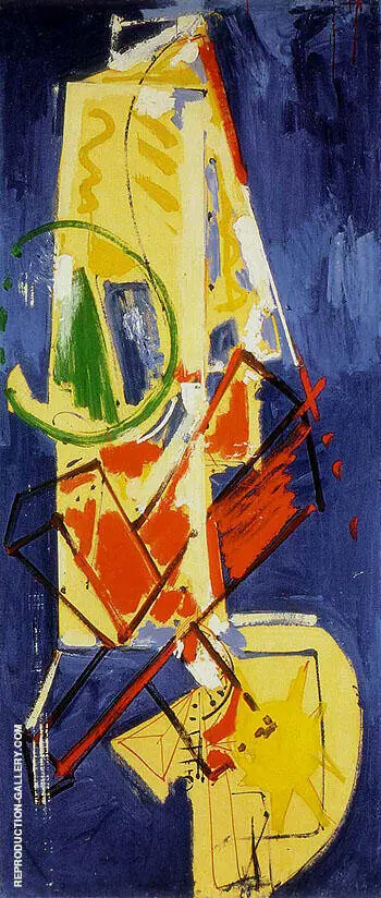 Chimbote Mural 1950 A By Hans Hofmann