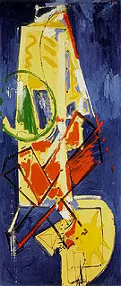 Chimbote Mural 1950 A By Hans Hofmann