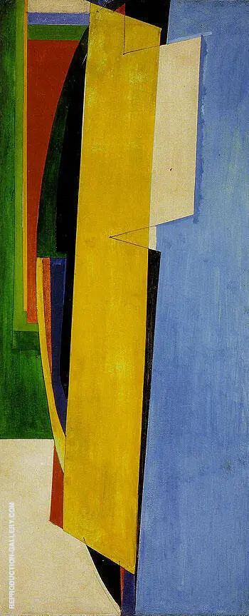 Chimbote Mural Fragment of Part I 1950 By Hans Hofmann