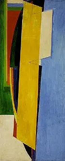 Chimbote Mural Fragment of Part I 1950 By Hans Hofmann