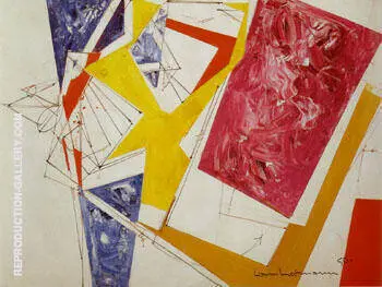 Push and Pull III 1950 By Hans Hofmann