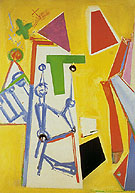 Yellow Space 1949 By Hans Hofmann