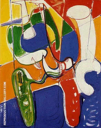 Gestation By Hans Hofmann