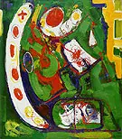 Sphinx 1947 By Hans Hofmann