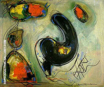 Misterious Approach II 1946 By Hans Hofmann
