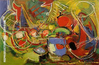 Abundance 1947 By Hans Hofmann
