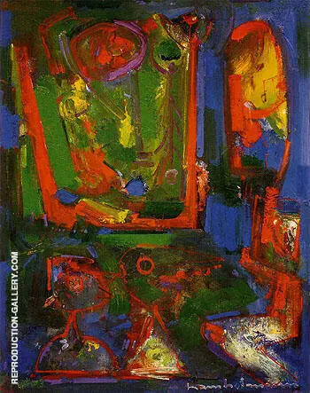 Asklepois 1947 By Hans Hofmann