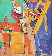 The Artist Version II 1942 By Hans Hofmann