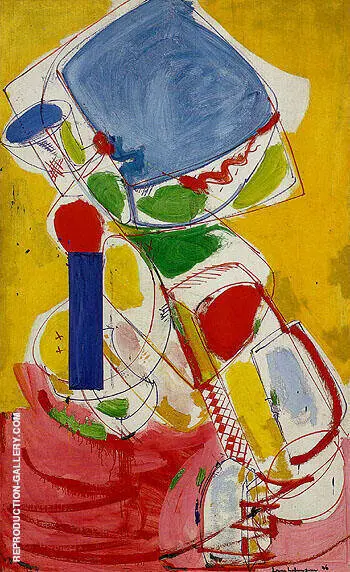 Solstice 1946 By Hans Hofmann