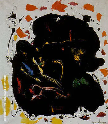 Black Diamond 1961 By Hans Hofmann