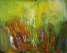 First Sprouting 1961 By Hans Hofmann