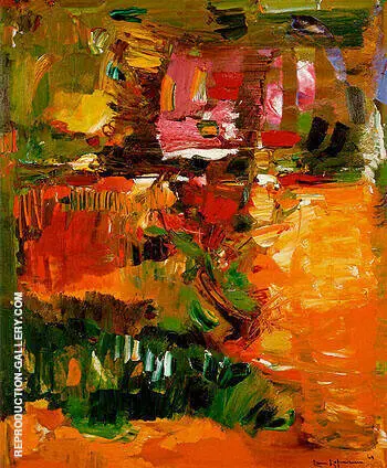 In the Wake of the Hurricane 1960 By Hans Hofmann