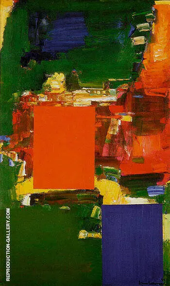 Olive Grove 1960 By Hans Hofmann