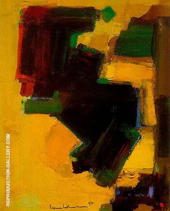 Orbiting Shapes 1959 By Hans Hofmann