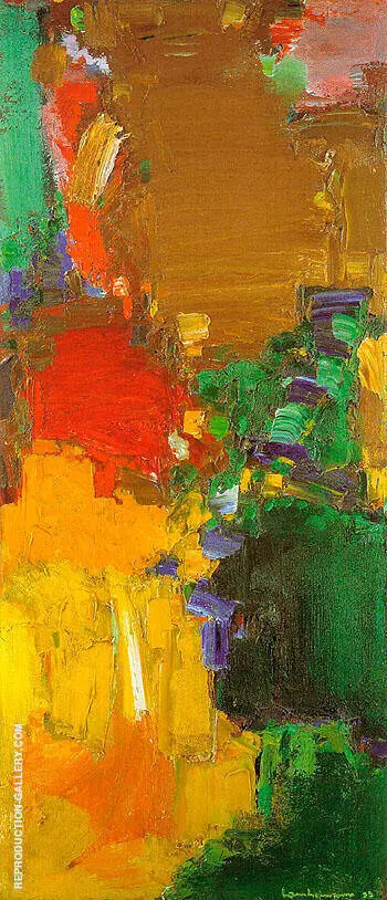Rhapsody 1958 By Hans Hofmann