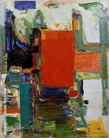 Bird Cage Variation II 1958 By Hans Hofmann