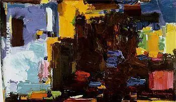 Early Dawn 1957 By Hans Hofmann