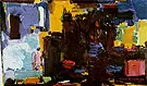 Early Dawn 1957 By Hans Hofmann